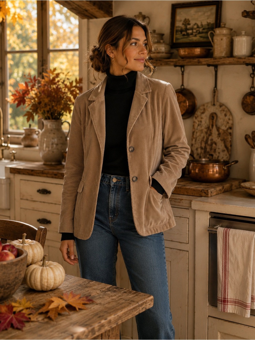 Altar’d State Corduroy Blazer Coat
